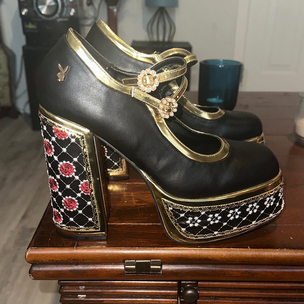 Koi PlayBoy platform heels